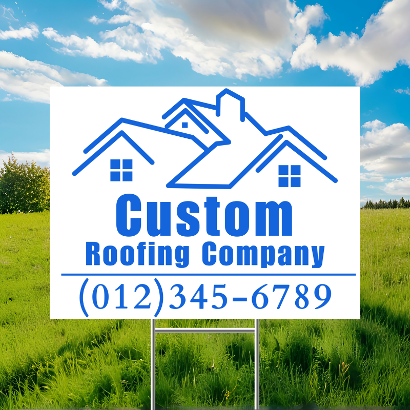 Custom 24" x 18" Yard Signs