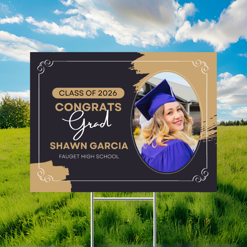 Custom 24" x 18" Yard Signs